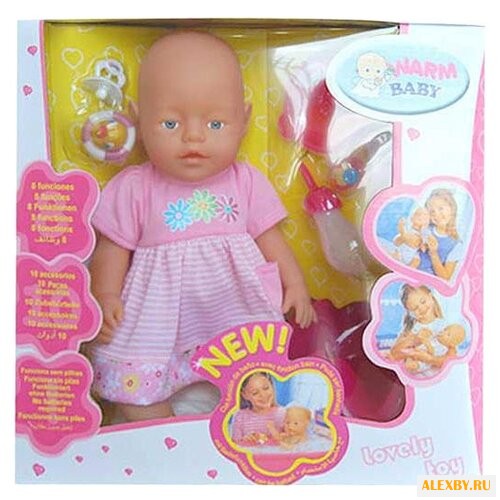 Пупс Shantou Gepai Warm Baby 43