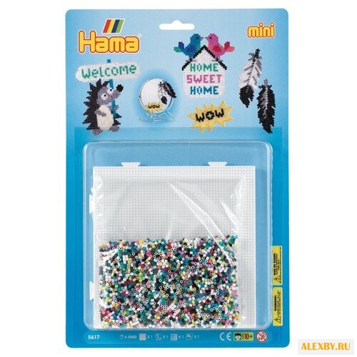 Hama Набор термомозаики Квадрат