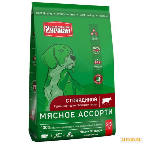 Корм для собак Четвероногий