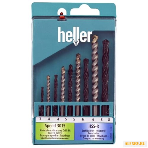Набор сверл Heller 17742 9