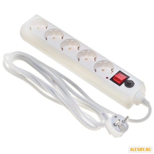 Сетевой фильтр Buro 500SH-3-W 3 м