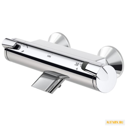 Термостатический двухрычажный