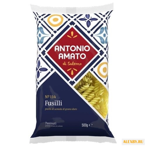 Antonio Amato Макароны Fusilli