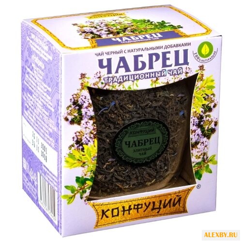 Чай черный Конфуций Чабрец