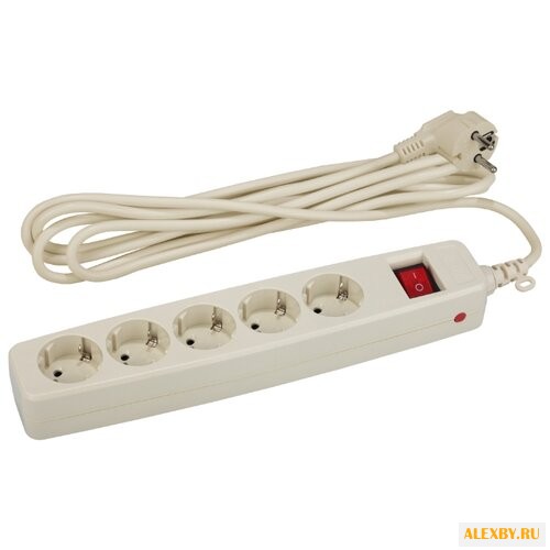 Сетевой фильтр ЭРА SF-5es-I