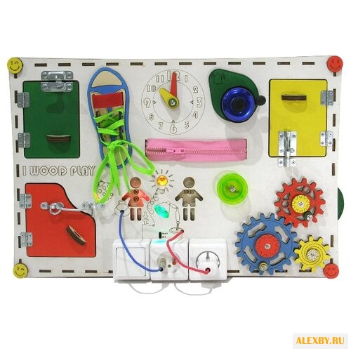 Бизиборд IWOODPLAY Развивающая