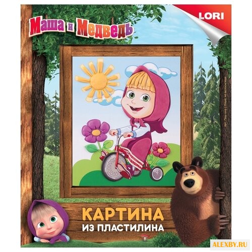 Пластилин LORI Картина из