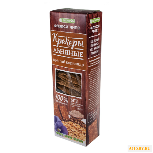 Крекеры ВИТАПРОМ льняные Пряный