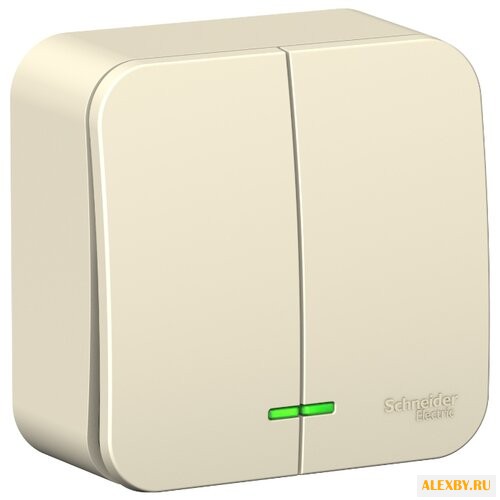 Выключатель 2х1-полюсный