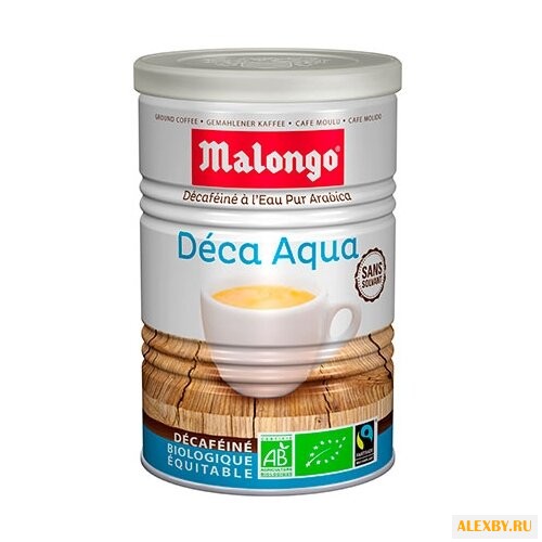 Кофе молотый Malongo Deca Aqua