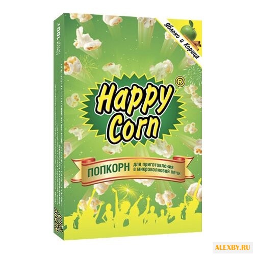 Попкорн Happy Corn Яблоко и