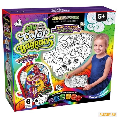 Danko Toys Рюкзачок-раскраска