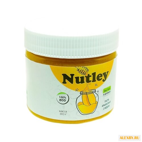 Nutley Арахисовая паста с медом