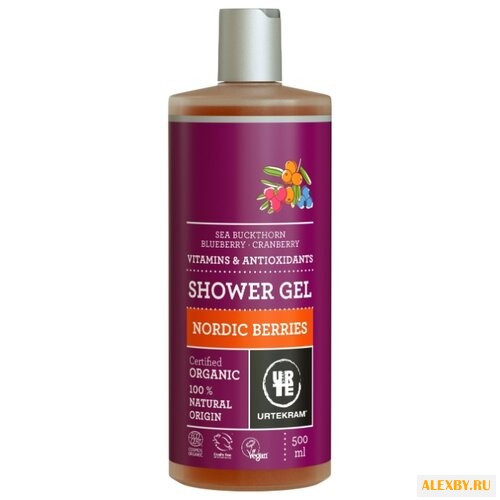 Гель для душа Urtekram Nordic