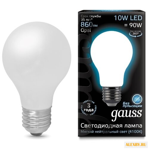 Лампа светодиодная gauss LED