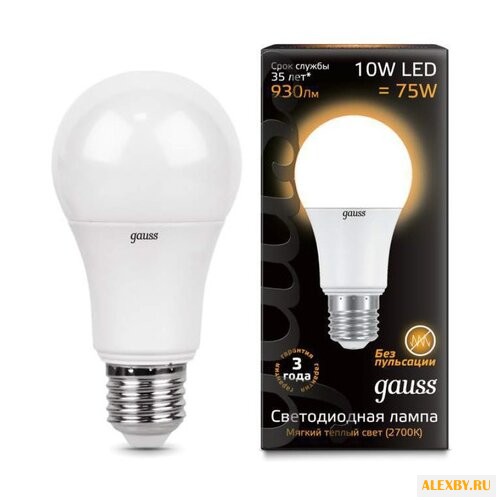 Лампа светодиодная gauss LED