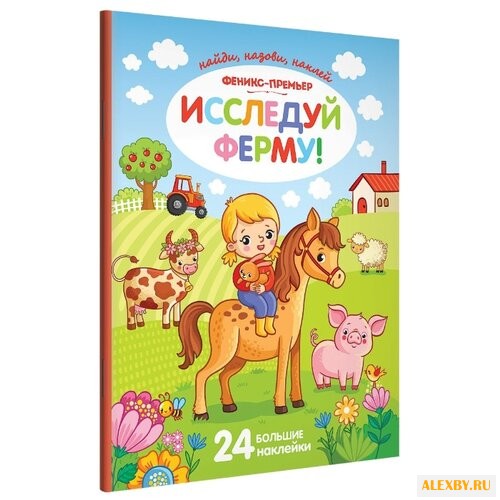 Книжка с наклейками Исследуй