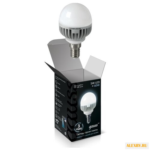Лампа светодиодная gauss LED