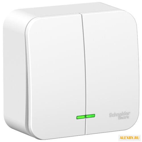 Выключатель 2х1-полюсный