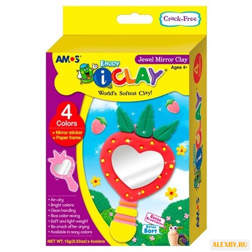Масса для лепки AMOS Зеркальце