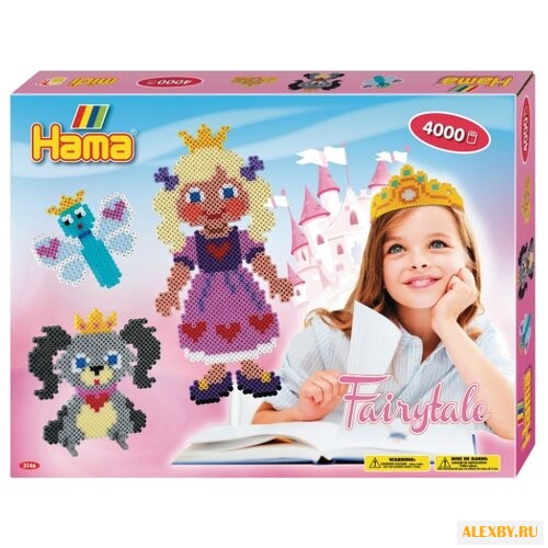 Hama Набор термомозаики Сказка