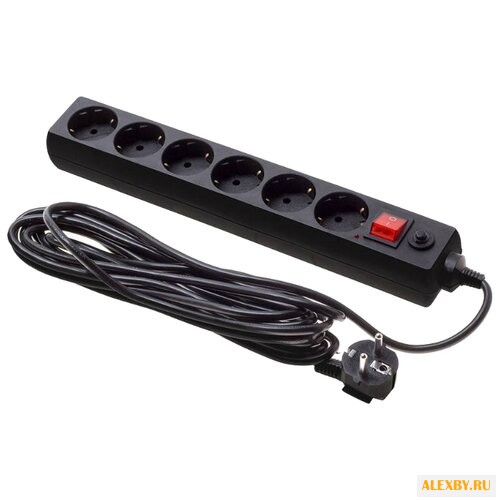 Сетевой фильтр Buro 600SH-5-B 5 м