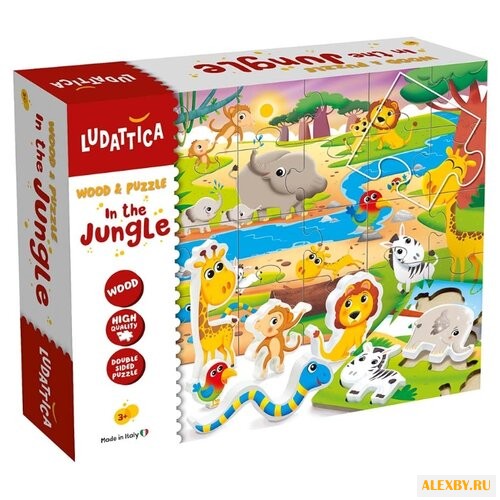 Набор пазлов Ludattica Джунгли