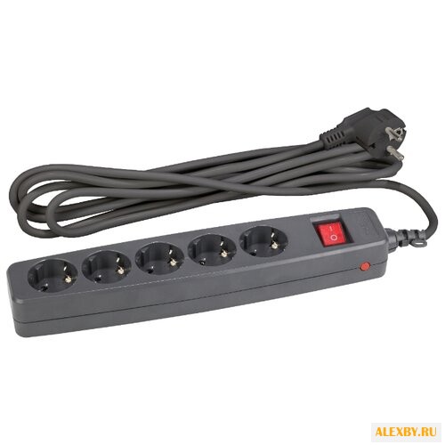 Сетевой фильтр ЭРА SF-5es-B