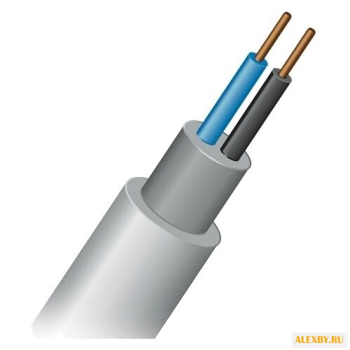 Кабель REXANT NYM 2х1.5 100 м