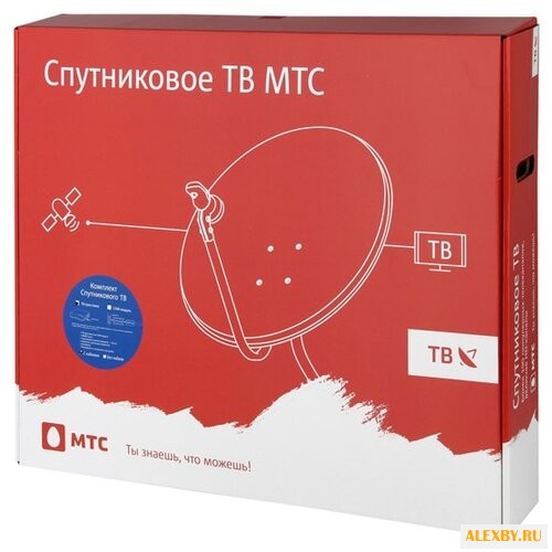 Комплект спутникового ТВ МТС №191