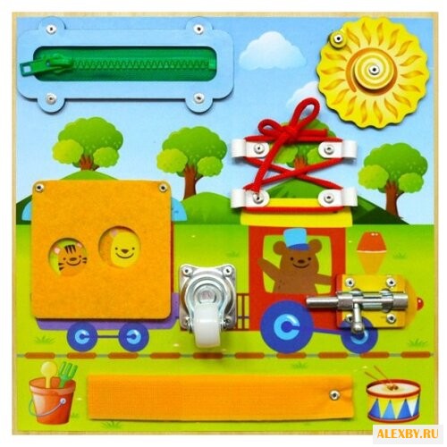 Бизиборд Прогресс-принт Паровозик