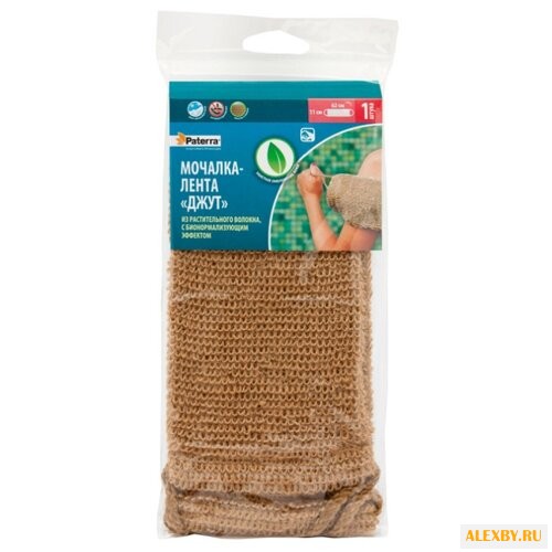 Мочалка Paterra лента Джут из