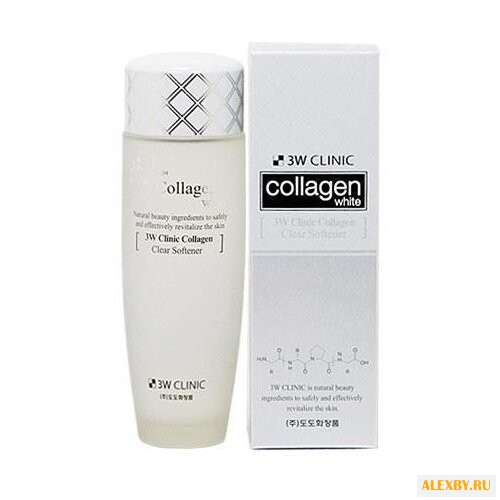 3W Clinic Тонер Collagen White
