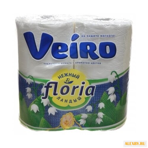 Туалетная бумага Veiro Floria