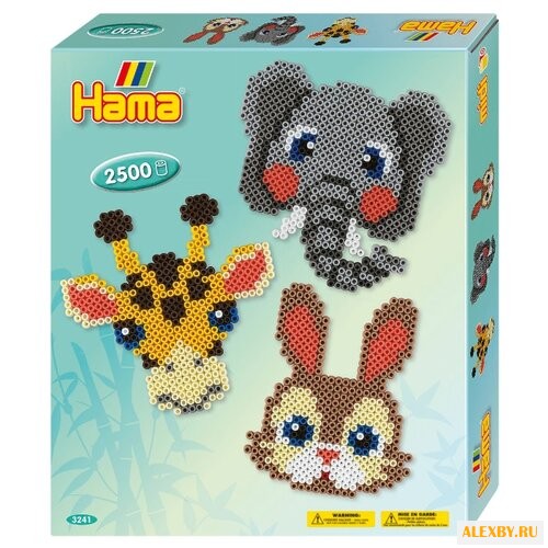 Hama Набор термомозаики Квадрат