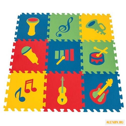 Коврик-пазл pilsan 9-ти