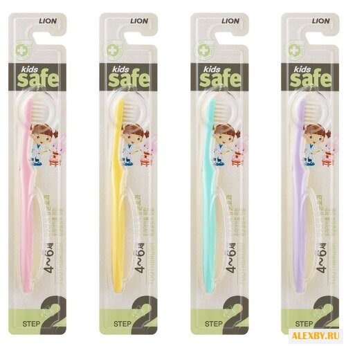 Зубная щетка CJ Lion Kids Safe