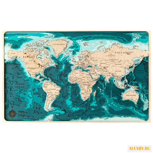 Панно ArtWood Planet Карта