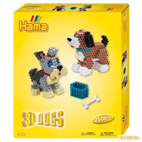 Hama Набор термомозаики 3D
