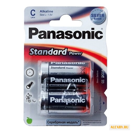 Батарейка C Panasonic Everyday