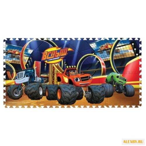 Коврик-пазл Играем вместе Вспыш