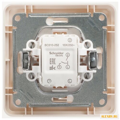 Выключатель 2х1-полюсный