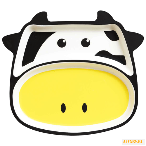 Тарелка Bambooware Корова