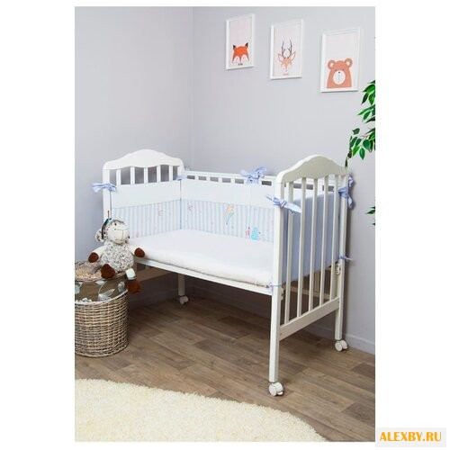 Сонный Гномик бортик Серебряная