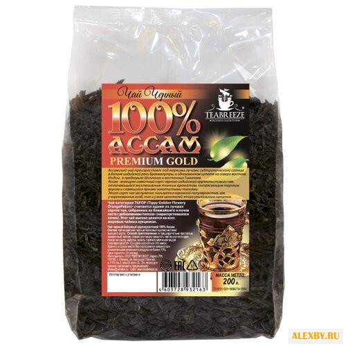 Чай черный Teabreeze 100% Ассам
