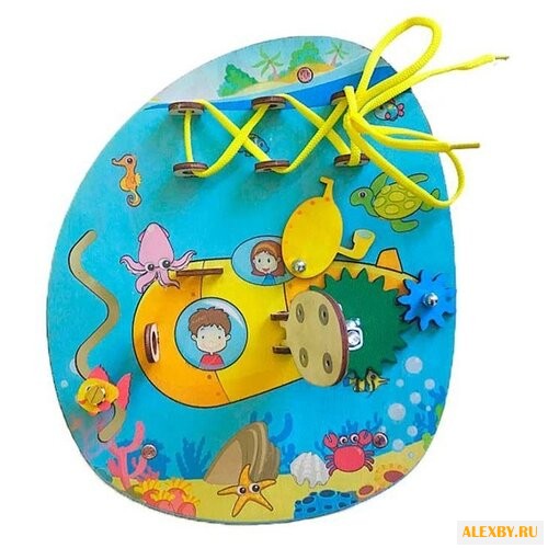 Бизиборд Большой слон Аква-бизи