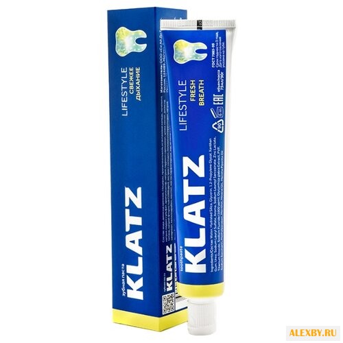 Зубная паста Klatz Lifestyle