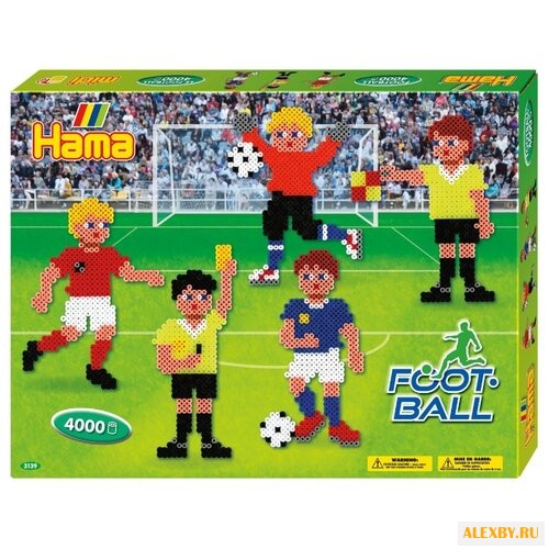 Hama Набор термомозаики Футбол