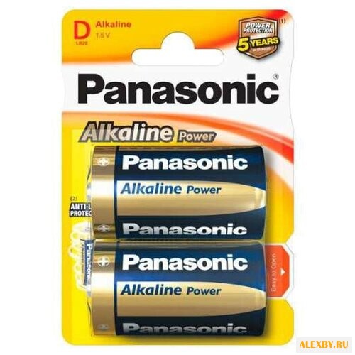 Батарейка D Panasonic Alkaline