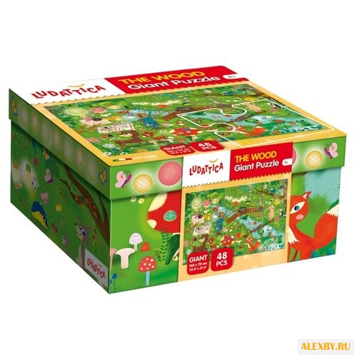 Пазл Ludattica Лесные обитатели